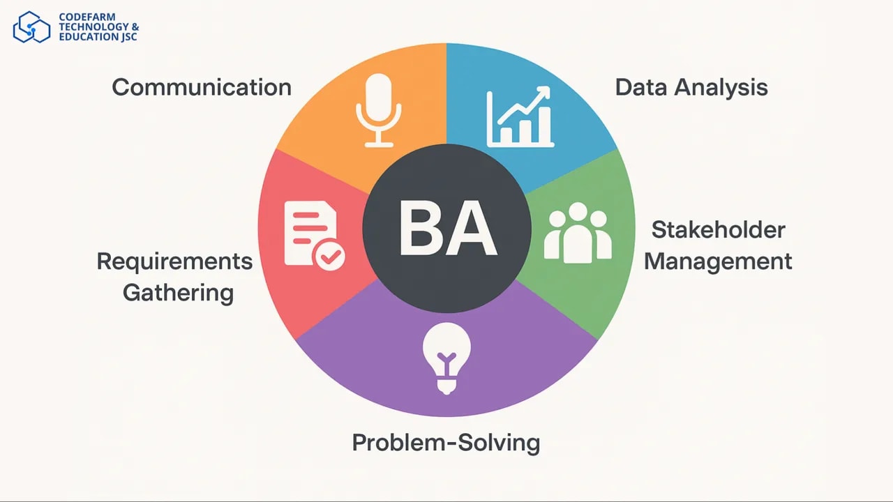5 Kỹ Năng Cần Thiết Để Trở Thành Một Business Analyst Xuất Sắc