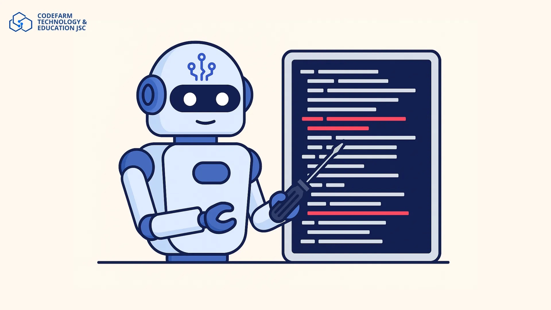 Để AI tự động sửa các lỗi test